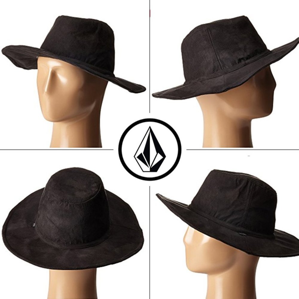 NWT VOLCOM Sueded Summer Night Flex Brim Fedora